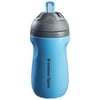 Tommee Tippee Insulated Sporty Straw Toddler Cup, 12m+, 9oz, Spill-Proof, Blue, 1-Pack
