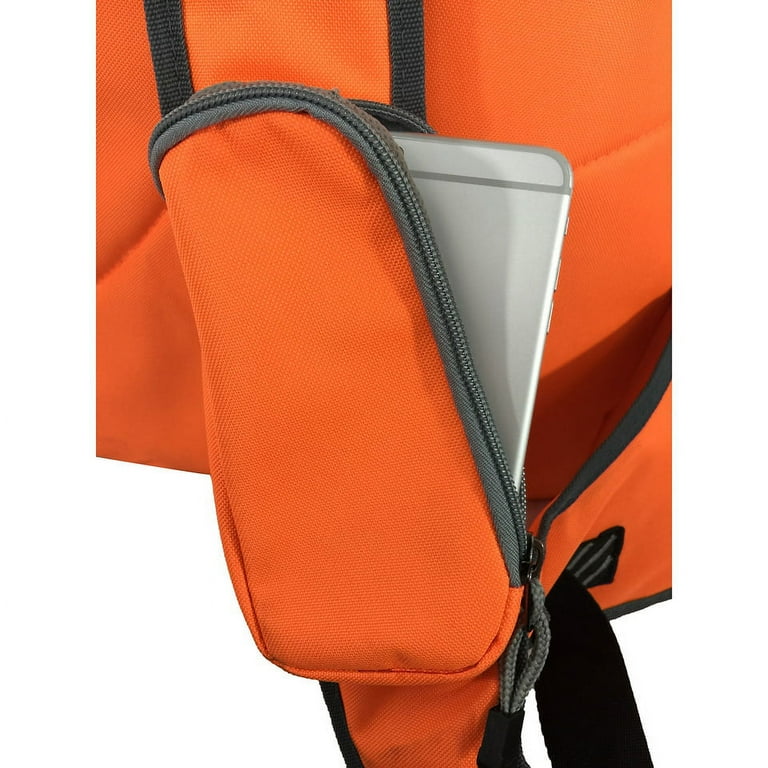 Safety orange backpack cheap