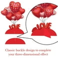 thumbnail image 4 of Valentine's Day Centerpieces Set of 6 Pcs,Table Toppers Decorations for Wedding Birthday Party Supplies,DIY Crafts Decor for Anniversary Engagement Mother's Day,Festive Table Centerpiece Decorations, 4 of 6