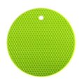 thumbnail image 1 of Round Honeycomb Silicone Placemat Anti-scalding Anti-slip Mat, 1 of 5