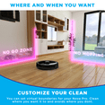 thumbnail image 6 of iHome AutoVac Nova Pro 3-in-1 Robot Vacuum, Vibrating Mop, 2700pa Strong Suction, 6 of 13
