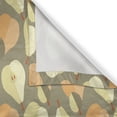 thumbnail image 6 of Ambesonne Fruit Valance & Curtain, Cartoon Pears Along Leaves, 55"x30", Multicolor, 6 of 7