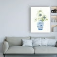 thumbnail image 3 of Trademark Fine Art 'Floral Chinoiserie White II' Canvas Art by Danhui Nai, 3 of 3