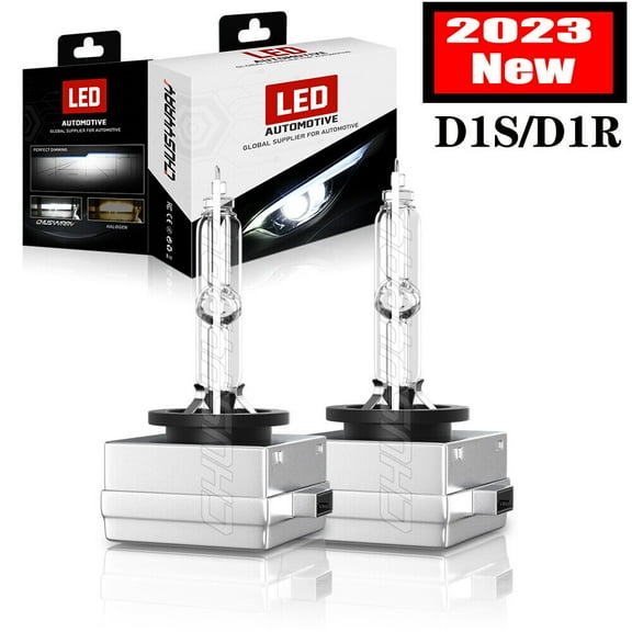 D1S LED Headlight Kit Bulbs 6000K White Replace HID Xenon Conversion Lights Pack of 2