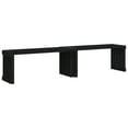 thumbnail image 1 of vidaXL Patio Bench Extendable Garden Bench Outdoor Seating Solid Wood Pine, 1 of 6