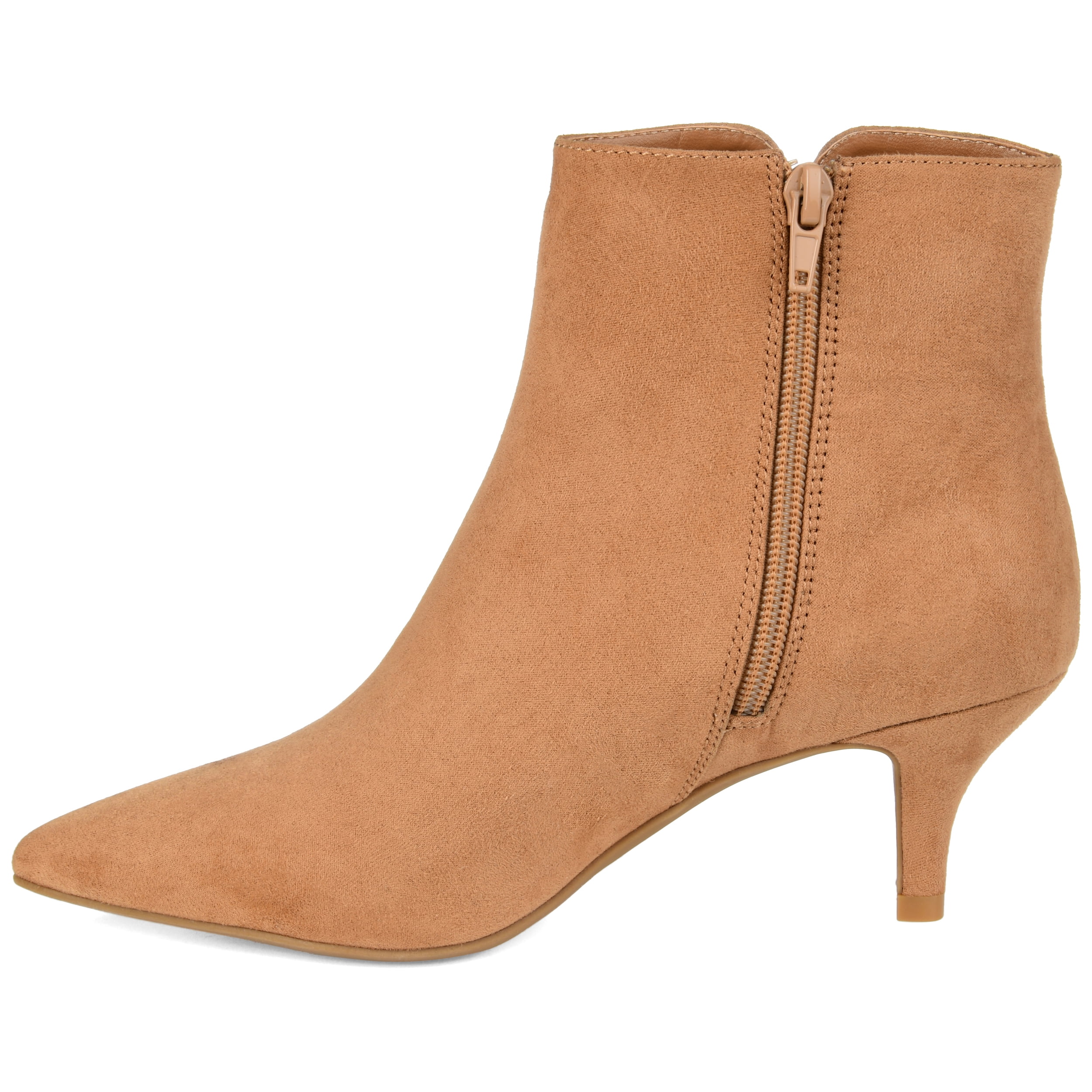 Journee Womens Isobel Inside Zip Stiletto Booties