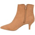thumbnail image 3 of Journee Womens Isobel Inside Zip Stiletto Booties, 3 of 10