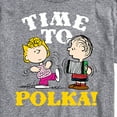 thumbnail image 3 of Peanuts - Time To Polka - Men's Short Sleeve Graphic T-Shirt, 3 of 6