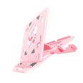 thumbnail image 4 of Soporte ajustable para computadora portátil Soporte portátil de plástico antideslizante Soporte de enfriamiento para computadora portátil con soporte para teléfono, rosa Inevent EL4640-02B, 4 of 7