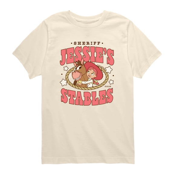 Toy Story 5 - Sheriff Jessie's Stables - Toddler Boys Short Sleeve Graphic T-Shirt