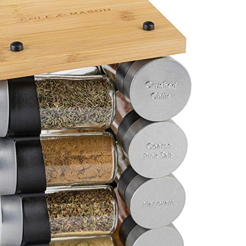 Cole and mason 16 jar spice rack hotsell