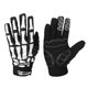 thumbnail image 2 of Un par de f7507 patrón de esqueleto bicicleta de dedo completo guantes de deportes - tamaño s (negro + blanco), 2 of 5
