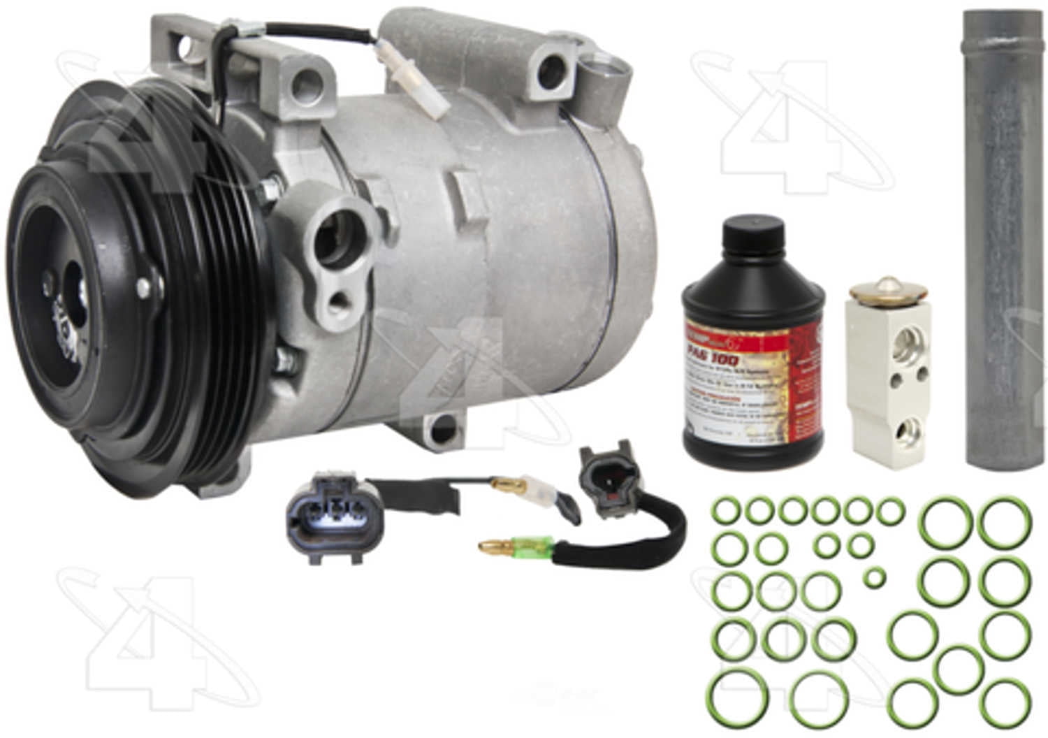 Four Seasons 3371NK Complete Air Conditioning Kit w/ New Compressor