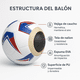 thumbnail image 4 of Balón Fútbol No.5 Termosellado Mundial 2025 Blanco con Bomba y Accesorios, 4 of 10