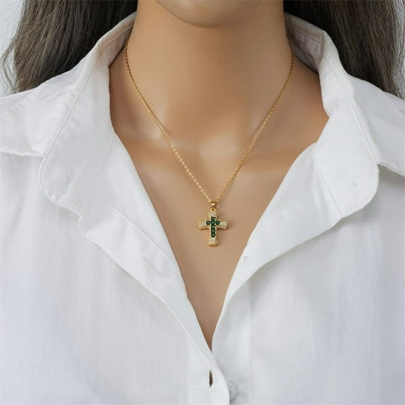 Cross Necklace Female Personality Fashion