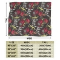 thumbnail image 3 of Kll Fleece Blanket Plush Throw Blanket Vintage Gaming,Soft Fuzzy Cozy Flannel Blanket For Couch Sofa Bed.(80"X60"), 3 of 9