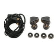 thumbnail image 2 of In Ear Monitor Headphones, 10mm Biological Diaphragm HiFi Wired IEM Earphones with Detachable 3.5mm Cable, Noise Isolating Ergonomic Gaming Earbuds for Musicians Singers, 2 of 7