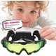 thumbnail image 3 of Gafas de visión nocturna para niños, gafas de misión nocturna ajustables Spy Gear con lentes verdes abatibles, 3 of 5