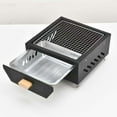 thumbnail image 4 of Desktop Grill Ironday Eight Grill Desktop Small Portable Barbecue Grill Tea Stove Set Outdoor Barbecue Cooking Camping Hiking Picnic Barbecue Grills Home Decor, 4 of 5