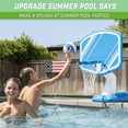thumbnail image 2 of GoSports Splash Hoop PRO Pool Basketball - (Blue, UV-Treated Plastic & Metal), 2 of 6