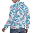 thumbnail image 3 of Hoodies for Men - Palm tree flamingo flower Long Sleeve Comfrt Men'S Fashion Hoodies & Sweatshirts, Sweatshirts for Men Hoodies Pullover Clothing Clothes with Pouch, 3 of 7