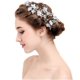 thumbnail image 2 of Tocado De Novia Con Peine De Cristal Accesorios Para El Cabello Nupcial Para Bodas Fiestas Y Eventos Especiales, 2 of 4