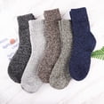 thumbnail image 4 of Calcetines para mujer 35-40, calcetines cálidos, suaves y gruesos (5 pares)., 4 of 8