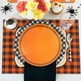thumbnail image 5 of Oioii Pumpkin Fall Placemat (16.5x12.6 Inch) Thanksgiving Harvest Celebrations.Perfect for Party Catering, Family Dinners, Holiday Gatherings Home Dining Decor, 5 of 6