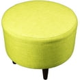 thumbnail image 4 of MJL Furniture Designs Sophia Bennett Round Upholstered Ottoman Charcoal, 4 of 5