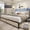 Beige, variant on Lifezone Queen Bed Frame with Headboard Platform Bed with Charging Station & LED, 4 Storage Drawers, Metal Support, Vintage Brown