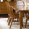 thumbnail image 3 of Liberty Furniture Treasures Solid Wood Bow Back Side Chair in Rustic Oak, 3 of 8