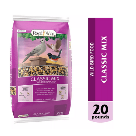Royal Wing Classic Mix Wild Bird Food 20 lb
