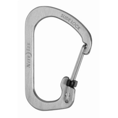 

Nite Ize 214955 No.3 Slide Lock Carabiner - Stainless Steel