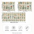 thumbnail image 2 of Yayeee Pillowcase Standard Size Set of 2 Satin Wrinkle Resistant Pillow Case, Red Floral, 2 of 8