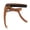 Brown Wood Grain, variant on BIMZUC 2-in-1 Guitar Capo, Metal Adjustable Spring Tension Trigger Capo for Acoustic Guitar, Electric Guitar, Ukulele, and Bass Guitar, Brown Wood Grain Finish, Lightweight 0.16 lbs