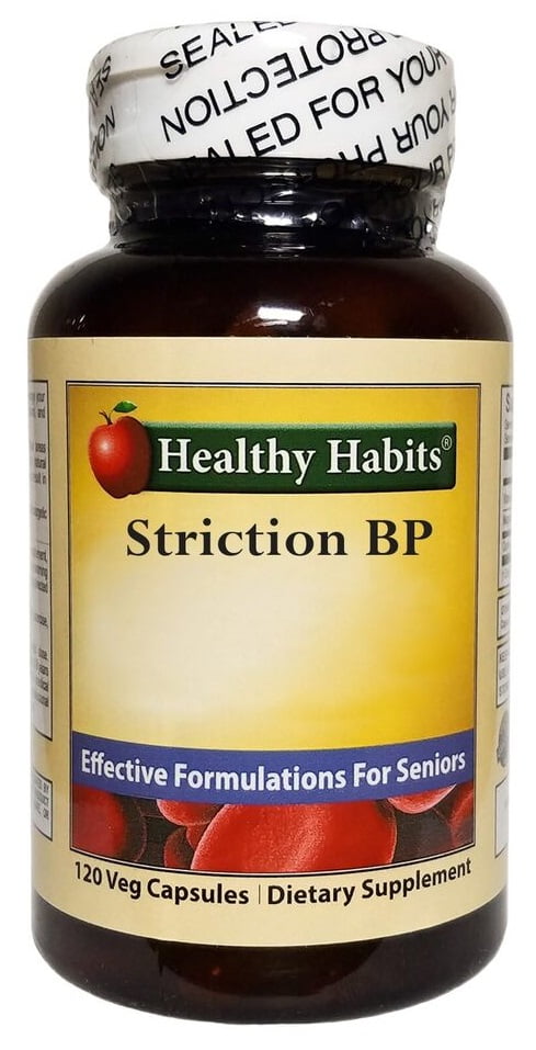 Striction BP Advanced Formula Support Healthy Blood Pressure - 120 Capsules