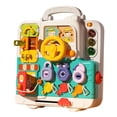 thumbnail image 1 of Tablero ocupado con luz musical, juguete sensorial, habilidades motoras, reconocimiento de Color, habilidades para la vida, tablero de actividades de, 1 of 8