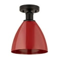 thumbnail image 3 of Innovations Lighting - Plymouth Dome - 1 Light Semi-Flush Mount In Industrial, 3 of 5
