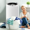 thumbnail image 3 of Costway Full-Automatic Laundry Wash Machine Washer Spinner Drain Pump, 3 of 11