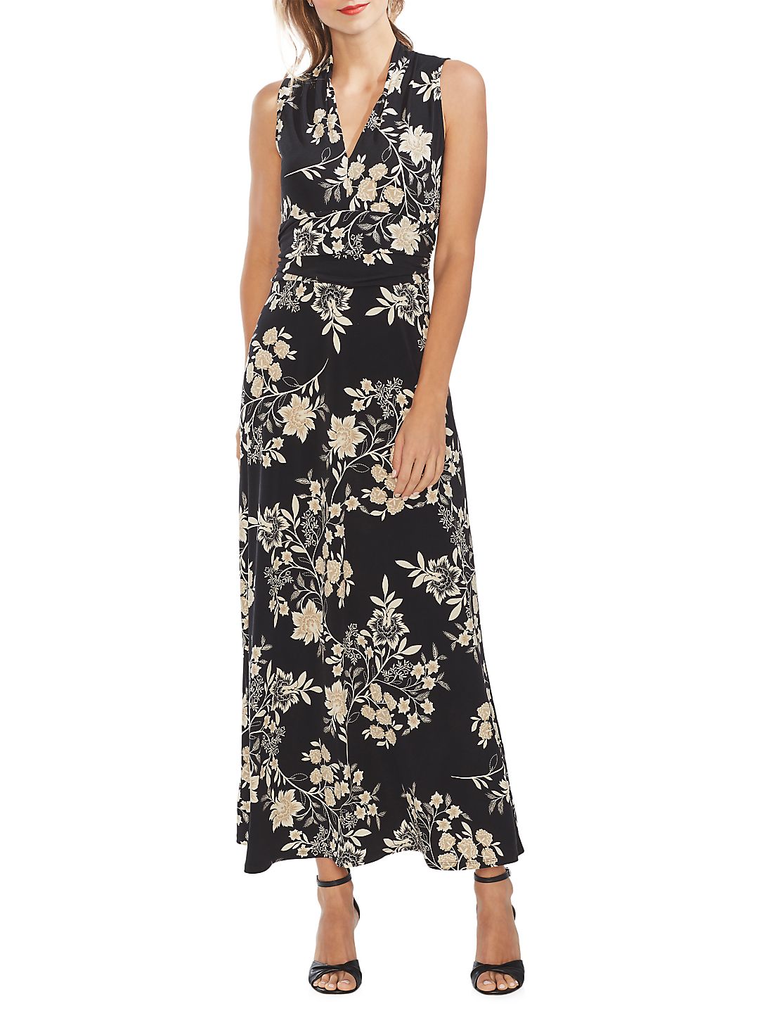 oasis floral maxi dress