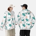 thumbnail image 5 of Picia Turtles And Seahorses Women's Men's UPF 50+ Sun Protection Hoodie Shirt Long Sleeve SPF Fishing Outdoor UV Hiking Lightweight Shirts-, 5 of 9
