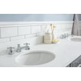 thumbnail image 6 of Water Creation Palace 72" Hardwood Double Bathroom Vanity in Gray/Chrome, 6 of 11