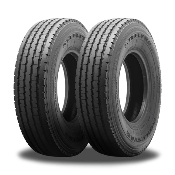 2 Milestar STEELPRO AST ST235/85R16 132/127L All Steel Trailer Tires 14 PLY LR G 29900015 / 235/85/16 / 2358516