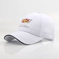 thumbnail image 2 of Gorra de béisbol Zefei Wu bordado logotipo Cadillac blanca, 2 of 2