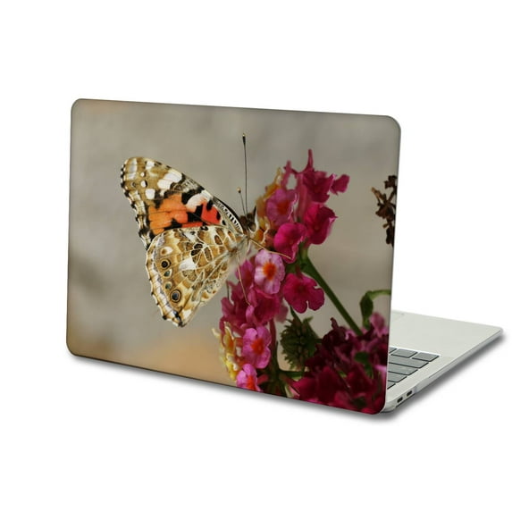 KSK KAISHEK Hard Case Shell Cover for MacBook Pro 16" with Touch ID Type C Model: A2780 M2/A2485 M1 (Flower 1923)