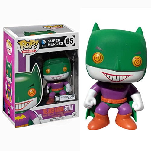 Funko Joker as Batman POP Heroes Lootcrate Exclusive Statuette 