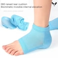 thumbnail image 4 of Milue Women Men Height Increase Socks Anti-Slip Open Toe Lift Socks Shoe Accessories, 4 of 21