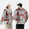 thumbnail image 6 of Sigee Cute Santa Print UPF50+ Men's Sun Protection Hoodie Shirt SPF UV Shirt Long Sleeve Fishing Outdoor Lightweight, S-3XL, 6 of 9