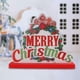 thumbnail image 1 of Decoración de mesa navideña, letrero de madera, centro de mesa, adorno navideño para escritorio, oficina, suministros para fiestas, decoración del Guirnalda BLESIY  Letrero de mesa, 1 of 8