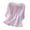 Purple, variant on ZhiFeng Shirt for Women Womans Top Crewneck Elbow-Length Sleeve Blouse Solid Color Leisure Loose Fit Tops Ladies Anniversary Summer Shirt Purple